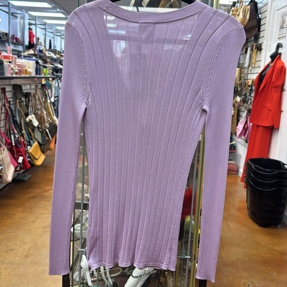 St john lavender cardigan - Picture 2 of 6